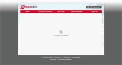 Desktop Screenshot of prestobiz.com
